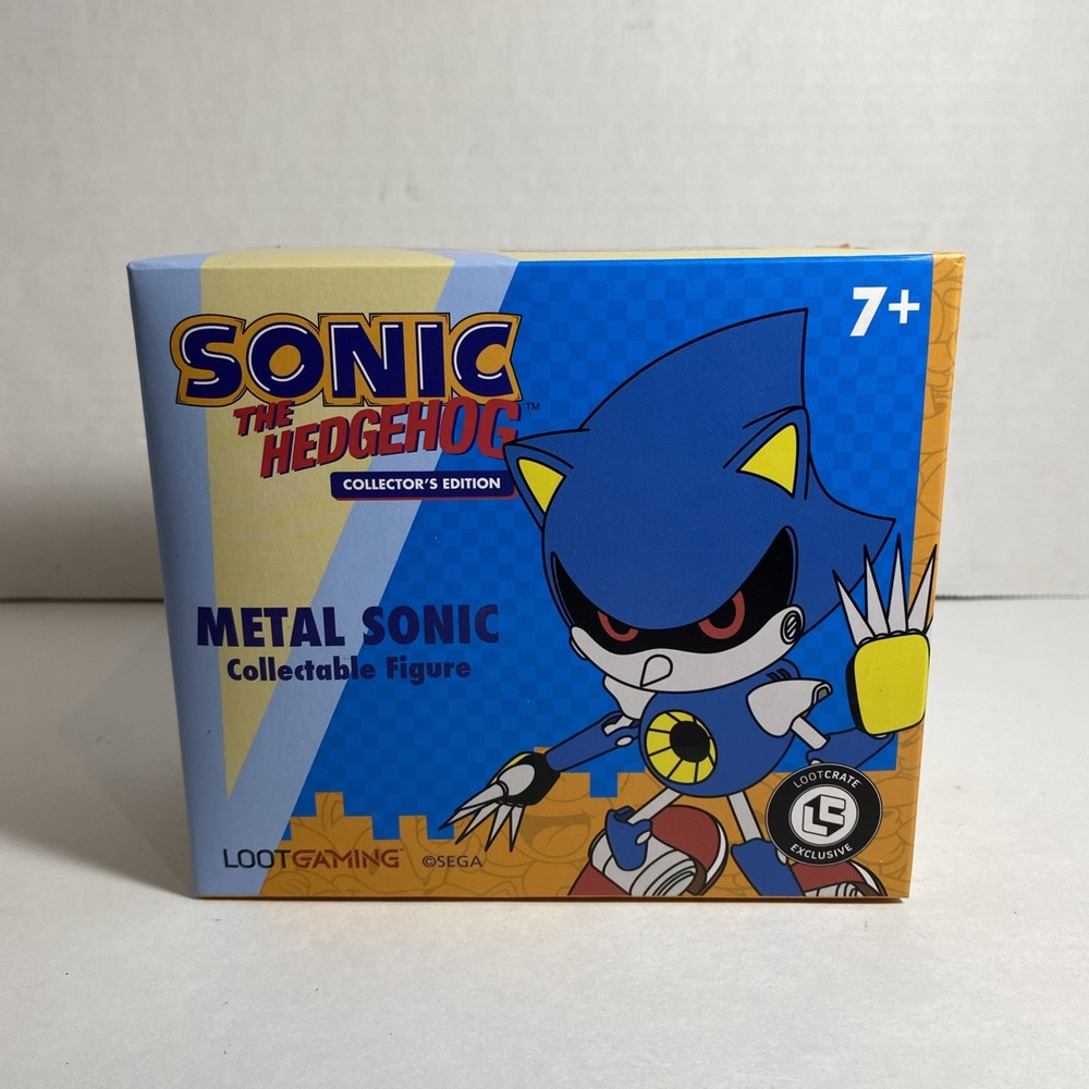 Sonic The Hedgehog Metal Sonic 25th Anniversary Loot Crate Gaming Figure – As Is