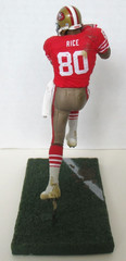 JERRY RICE MCFARLANE NFL 5 49ERS HOF LOOSE COMPLETE 6″ VARIANT GOLD BELT FIGURE