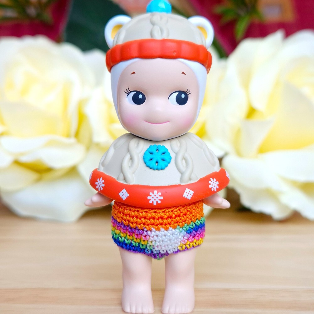 [Authentic] 🐻Wool Bear Sonny Angel Christmas 2019 🎄 + Handmade Crochet Shorts