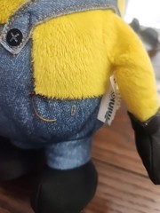 Despicable Me Minion Stuart Large Goggle Plush Stuffed Toy No Tags!