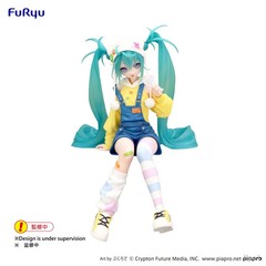 Hatsune Miku Noodle Stopper Figure Lollipop FuRyu Vocaloid NEW From JAPAN