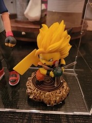 Ash Ketchum Pokemon Trainer Figure Jakks 6.5″ & Pikachu Goku DBZ Cosplay Figure