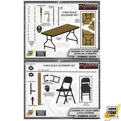 Boss Fight Studio Legends of Lucha Libre Premium Action Figure Accessory Sets