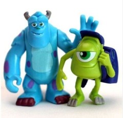 Monsters Inc. Monsters University Mike Sully Action Figure Kids Toy Gift 12 Pcs