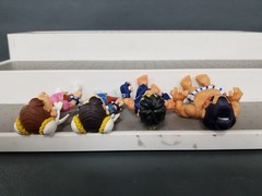 Street Fighter The Loyal SUbjects 3″ Vinyl Action Figures Lot of 4