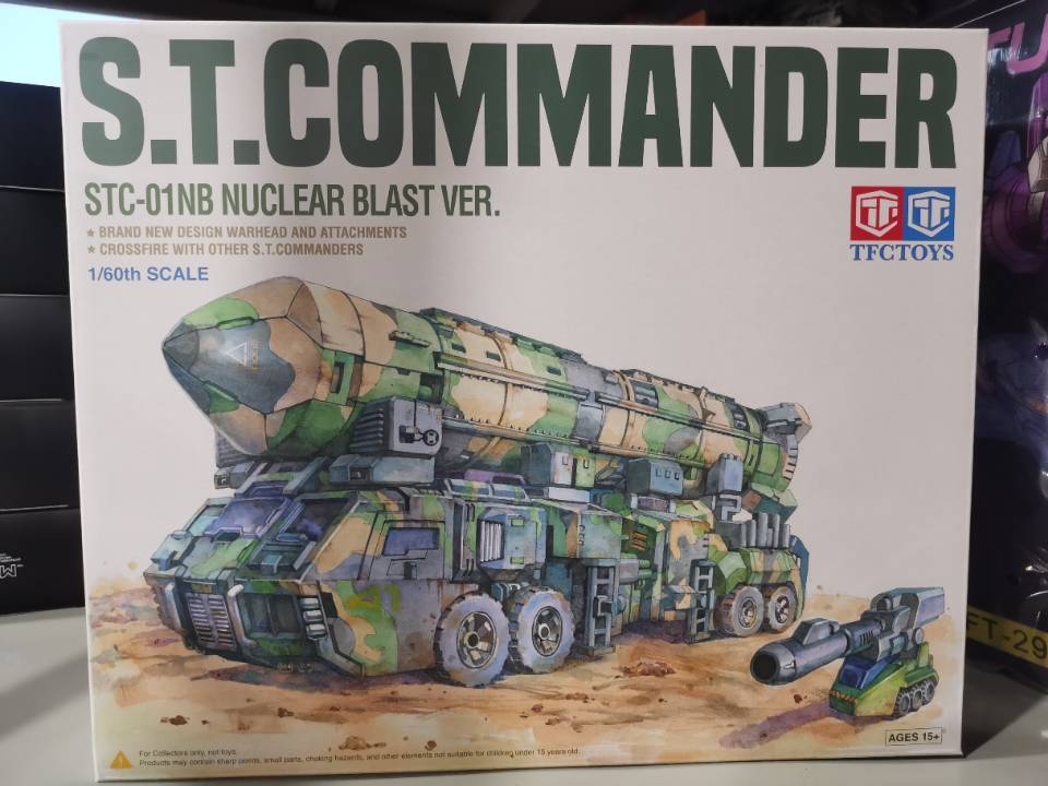 New TFC Toys STC-01NB Tactical Commander OP Nuclear Blast Ver. In Stock