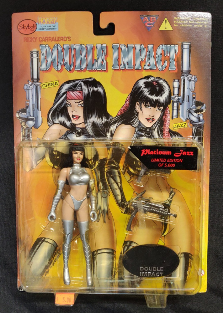 Skybolt Toyz Double Impact Platinum CHINA Ltd to 5000 Action Figure Semi-SEALED