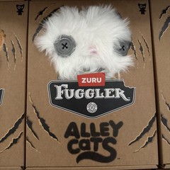 Fuggler Alley Cats Series Set of 6 Plush 9” Funny Ugly Monster Alley Cats X Zuru