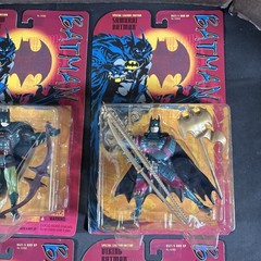 (6) SPECIAL LEGENDS OF BATMAN ACTION FIGURE COMPLETE SET SAMURAI RIDDLER ROBIN
