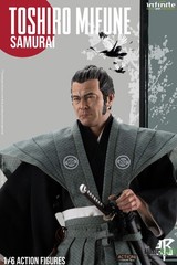 Infinite Statue X Kaustic Plastik Toshiro Mifune Samurai Ver. 1/6 Action Figure