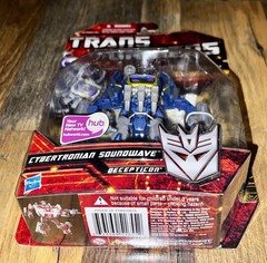 Transformers Generations Cybertronian Soundwave WFC Hasbro MOC 2010