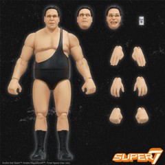 Super 7 WWF Andre the Giant Black Singlet Ultimates! Action Figure Brand New