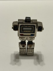 1983 Vintage Takara Kronoform Robot Transformer Watch Silver Untested No Band