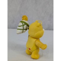 Vintage Care Bears Funshine Bear 80s Poseable Figure Kenner W/ Catcher Net