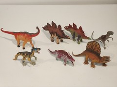 Huge Lot 100+ Dinosaur Toys Figures Dino T Rex Triceratops High Quality Bundle