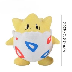 8 Inch Pokemon Cute Togepi Soft Stuffed Toy Animal Kawaii Anime Dolls Birthday