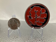 Captain America Brave New World 2″ Medallion Challenge Coin, Antique silver