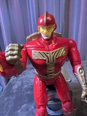 VT 1996 Talking Turbo Man Jingle All The Way Action Figure Works & Accessories