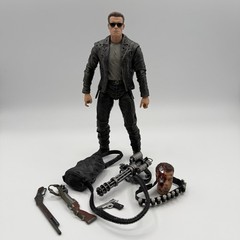 NECA T-800 Terminator T2 Judgment Day Action Figure 2015 Loose Near Complete