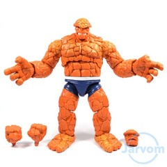 Marvel Legends 6″ Pulse Retro Fantastic Four The Thing Complete