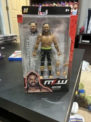 Major League Wrestling Jacob Fatu Tribal Wolf Bloodline Stick 6″ Figure MLW WWE