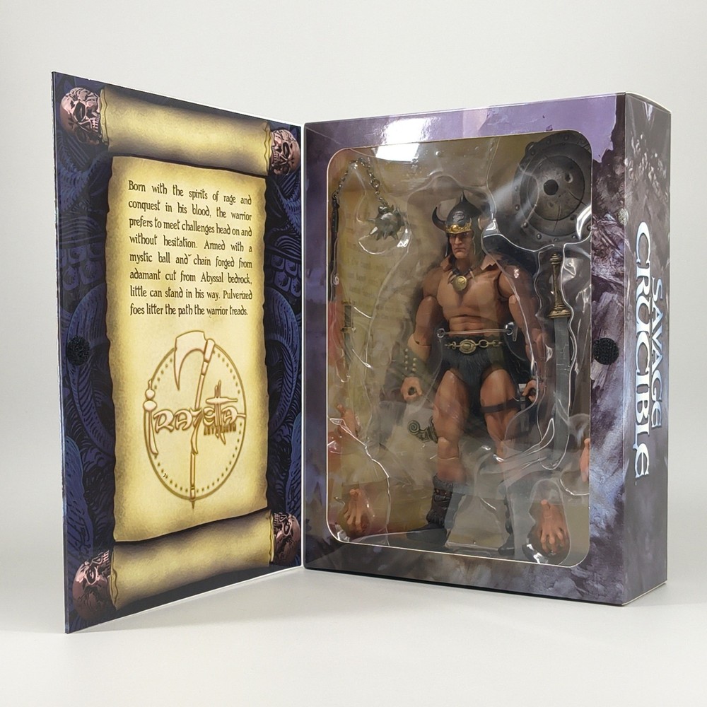 Harvinger Studios Savage Crucible Frazetta Warrior with Ball and Chain – MISB