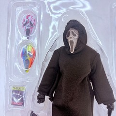 Ghost Face Takes Manhattan Scream w/Weapons 7″ Horror Moive Action Figure Toys