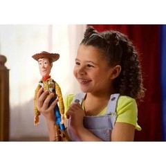 2025 Disney Pixar TOY STORY ROUNDUP FUN WOODY DOLL 30th Anniversary Mattel 12in