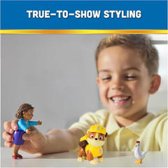 Rubble, Mayor Goodway & Chickaletta Figures, Kids Toys for Boys and Girls Age…