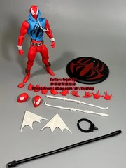 In Stock Hot-New Mess Toys Scarlet Hero Spider-Man Blue Suit 112 Action Figure