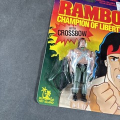 RAMBO CHAMPION OF LIBERTY CROSSBOW ACTION FIGURE TOY ISLAND ACTION FIGURE NEW