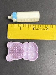 My Little Pony Vintage Unicorn Baby Glory Necklace Brush Diaper Bottle Lot 1984