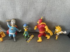 58x Simpsons Figures Set Bundle Season 1 2 3 4 5 6 20 years Simpson RARE Tags