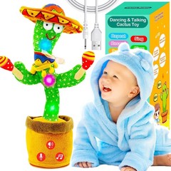 Interactive Singing & Mimicking Cactus Toy – Perfect Baby Gift for All Occasions