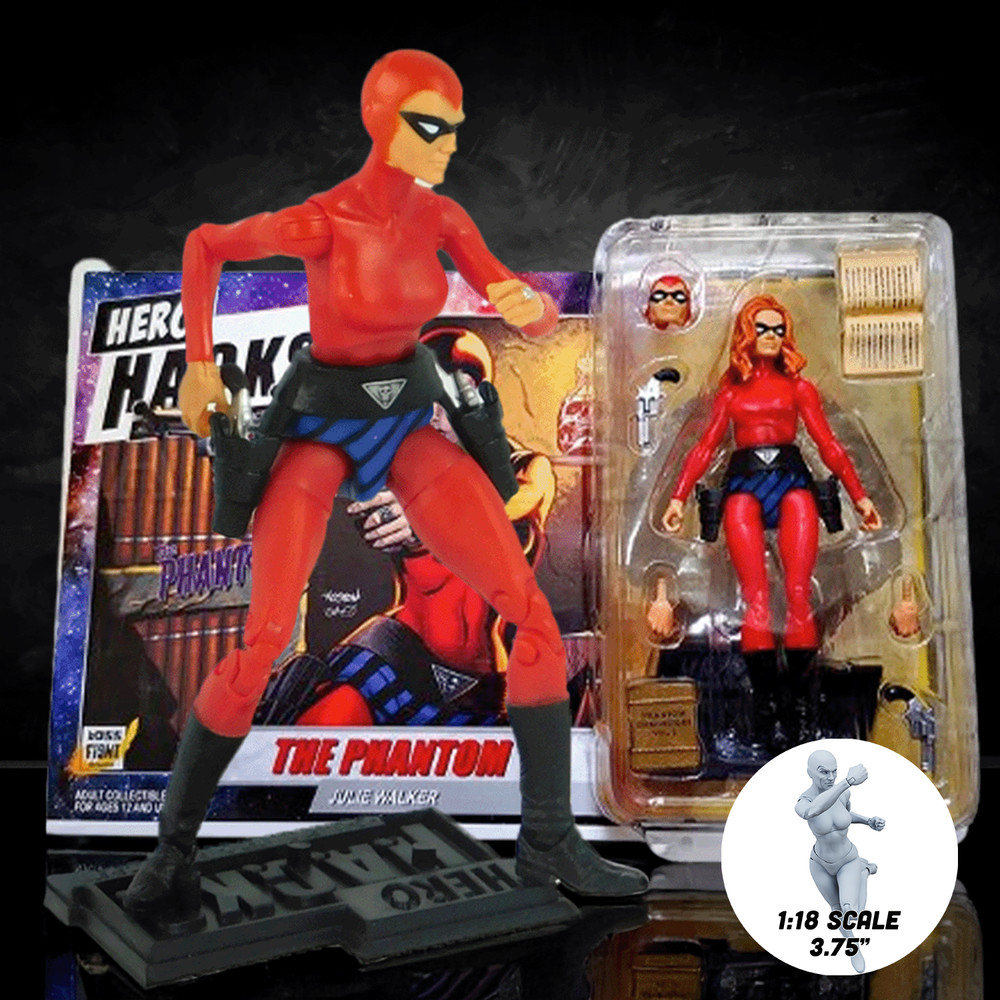 The Phantom Julie Walker Hero H.A.C.K.S. 17th Phantom Series Action Figure – Red