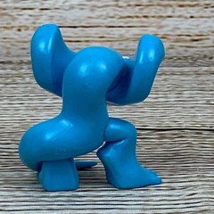 PhatMojo Roy & Charcleltt LLC Blue Monster Figure Toy 2023 Cute Display