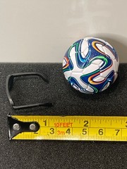 1:6 Scale custom sports figure Soccer Ball w/ Design & Sunglasses