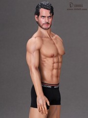 LDDOLL 34Boy 1/6 Steel Bone Finger Bone Seamless Muscular Man Body For 12″Figure