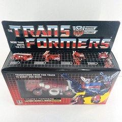 Transformers G1 Inferno Autobot Search & Rescue Action Figure Reissue Toy in Box