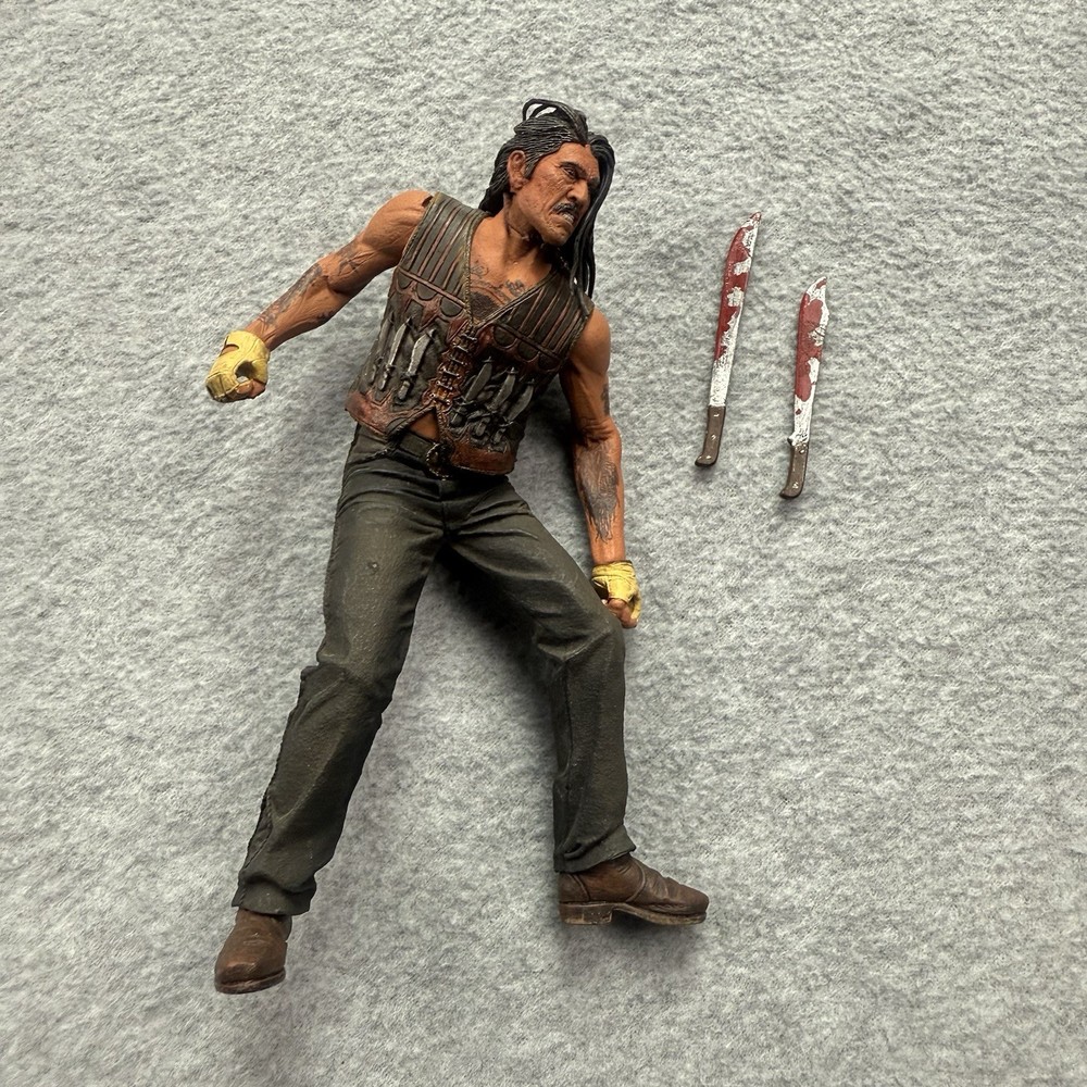 Neca Machete Danny Trejo Grindhouse Robert Rodriguez Action Figure