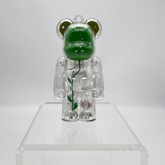 Medicom Bearbrick 100% Clear Display Case Protector And Keychain – NEW