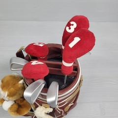 VINTAGE ORIGINAL CADDYSHACK GOPHER W DANCING SINGING GOLF CLUBS PLUSH