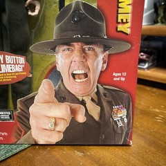 Gunnery Sgt. R. Lee Ermey Figure Sideshow New Seal (No Sound) full metal jacket