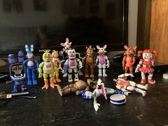 Five Nights At Freddys Figure Lot Funko And Jazwares Sister Location