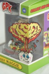 SIGNED RUSTY GILLIGAN ADAM BOMB BOX ART Garbage Pail Kids Haggy Maggie GPK