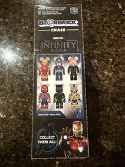MEDICOM TOY BEARBRICK CHASE MARVEL INFINITY SAGA 1BOX 12pcs BE@RBRICK Spider-Man