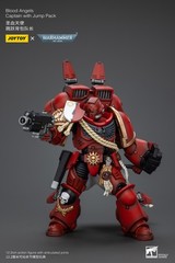 JOYTOY Warhammer 40K 1/18 Action Figure Blood Angels Captain With Jump Pack Toys
