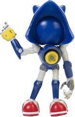 Small Blue Sonic Toy Figure Articulated Collectible for Ages 3 and Up