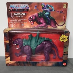 Mattel 2020 Motu Retro Pla U Panthor Savage Cat