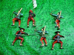 SAMURAI PLASTOY JAPANESE WARRIORS DEAL PLUS PLASTIC FIGURES